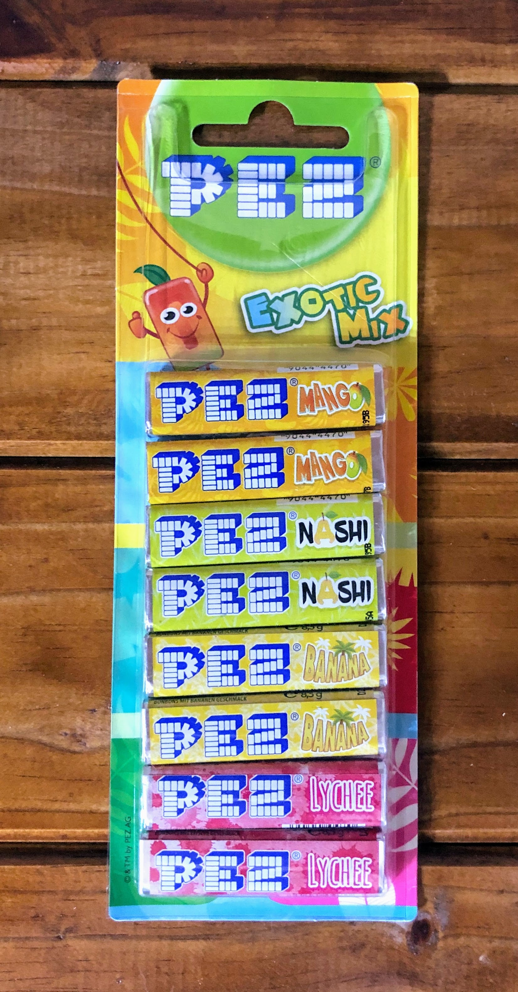 PEZ Fruit flavoured sweets